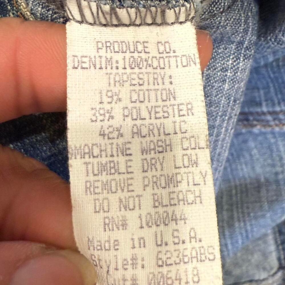 Y2k 90s boho patchwork denim - Picture 4 of 7